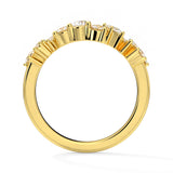 Scatter Diamond Wedding Ring