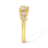 Scatter Diamond Wedding Ring