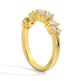 Scatter Diamond Wedding Ring