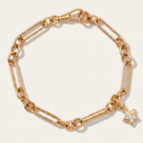 Heavy 1 + 3 Paperclip Bracelet