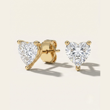 Como |  Heart Cut Diamond Earring