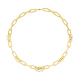 Serrated Heart Diamond Charm Bracelet