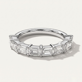 Sierra   |  East/West Emerald Cut Diamond Wedding Ring