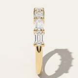 Sierra   |  East/West Emerald Cut Diamond Wedding Ring