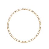 Heavy Round Paperclip Necklace