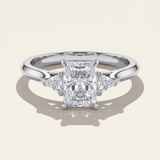 Monaco  |  Radiant Cut Diamond Engagement Ring