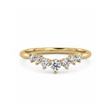 Bohdan| Custer Diamond Wedding Band