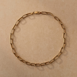 Heavy Round Paperclip Necklace
