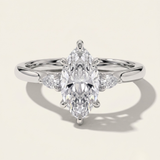 Kashan  |  Marquise Diamond Engagement Ring