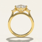 Kashan  |  Asscher Diamond Engagement Ring