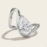 The Nile  |  Pear Diamond Engagement Ring