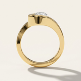 The Nile  |  Pear Diamond Engagement Ring
