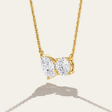 Diamond Duo Necklace