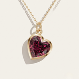 Large Heart Bezel Pendant