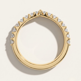 Pacific  |  Chevron Diamond Wedding Ring