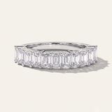 Sierra  |  Emerald Cut Diamond Wedding Ring