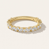 Aoraki  |  Marquise & Round Diamond Wedding Ring