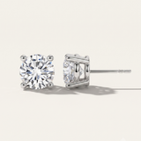 Como | Round Diamond Earring