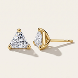 Como  |  Trillion Cut Diamond Earring