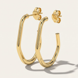 Harleh  |  9ct Gold Hoop Earring