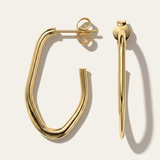 Harleh  |  9ct Gold Hoop Earring
