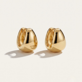 Balaton  |  9ct Gold Huggie Earring