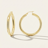 Tahoe  |  9ct Gold Classic Hoop Earring
