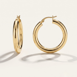 Tahoe  |  9ct Gold Classic Hoop Earring