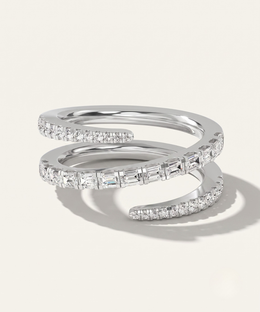 Ionian  |  Triple Diamond Wrap Ring