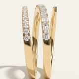 Ionian  |  Triple Diamond Wrap Ring