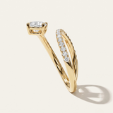 Sargasso  |  Oval Wrap Diamond Ring