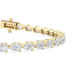 Pear Cut Tennis Bracelet