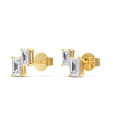 Melissani  |  Emerald Cut Earring