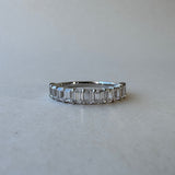 Sierra  |  Emerald Cut Diamond Wedding Ring