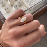 Astra | Marquise Cut Diamond Engagement Ring