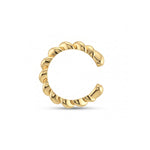 9ct yellow gold earring cuff