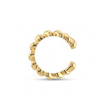 9ct yellow gold earring cuff