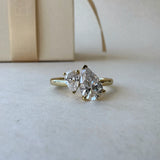 Cairo  |  Pear Diamond Engagement Ring