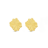Alethea Ripple Earring 9ct Yellow Gold