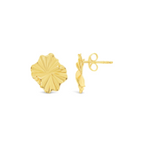 Alethea Ripple Earring 9ct Yellow Gold