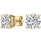 Como four claw diamond earring butterfly