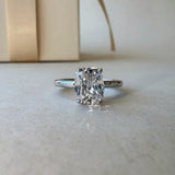 Osaka  |  Elongated Cushion Engagement Ring