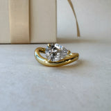 Venice  |  Pear Diamond Engagement Ring