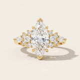 Bespoke Concept 9 Marquise Cut Diamond Engagement Ring