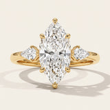 Bespoke Concept 8 Marquise Cut Diamond Engagement Ring