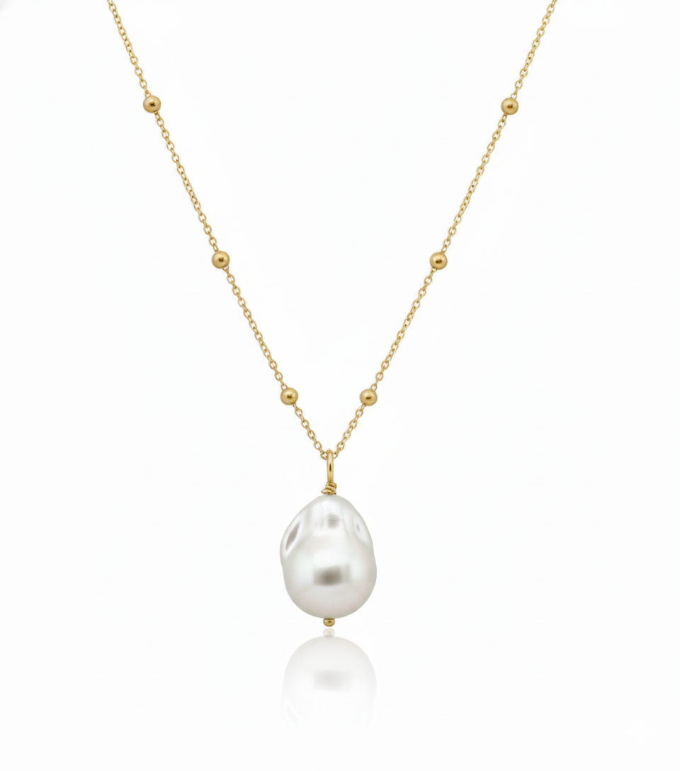 Jervis | Keshi Pearl Pendant Necklace