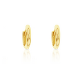 huggie hoop gold