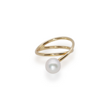 Pearl wrap ring