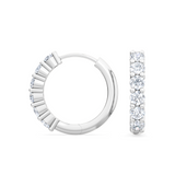 Rotoiti  |  Round Huggie Earring