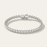 Bezel Set | Diamond Tennis Bracelet